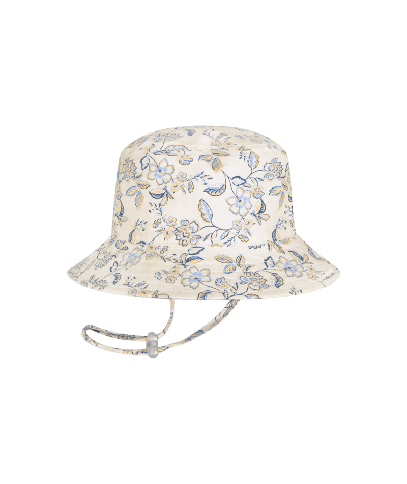 Millymook Baby Girls Floppy Bucket Hat - Natural Flower Pattern Print - Nora